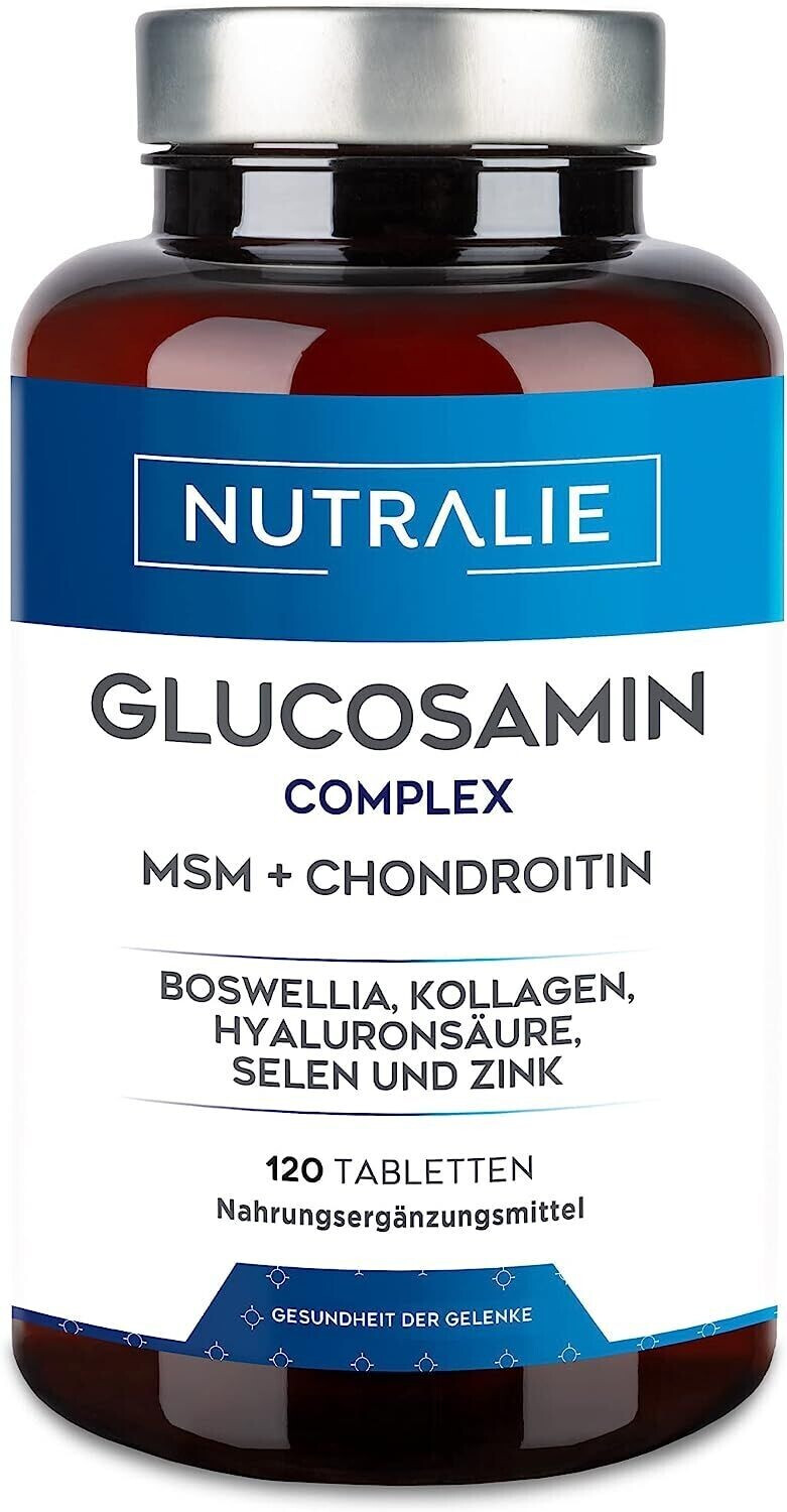 Nutralie Glucosamin Complex MSM + Chondroitin Tabletten (120 Stk.) ab