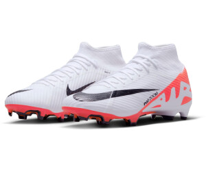 Nike mercurial black white red cheap