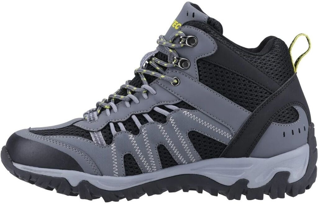 Hi-Tec Jaguar Mid WP Hiking Boot graphite black/citron