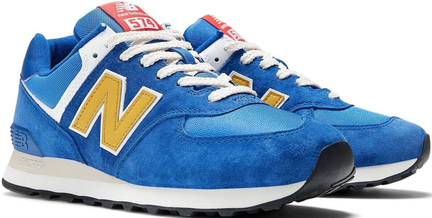 New balance 574 gelb blau shop
