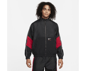 Black and red nike track jacket clearance
