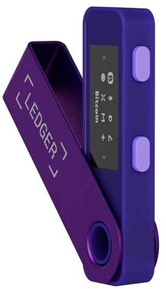 Ledger Nano S Plus Purple Amethyst