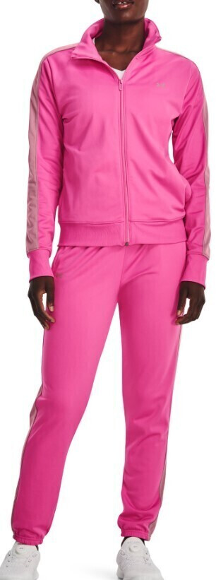 Under Armour TRACKSUIT - Tracksuit - rebel pink/pink elixir/pink 