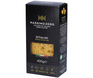 Massimo Zero Ditalini Pasta senza glutine (400g) a € 2,35 (oggi)