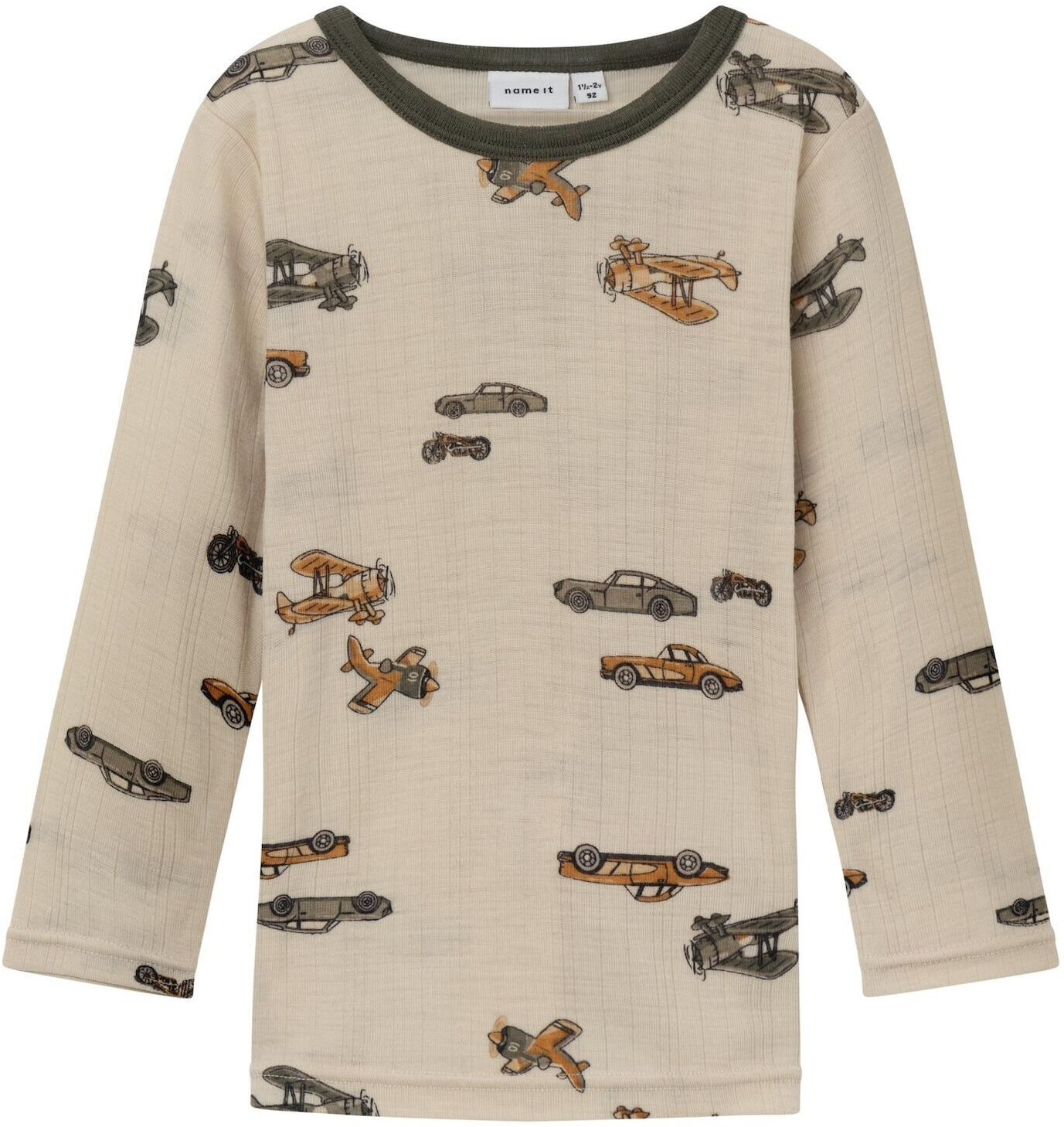 Name It NMMWANG WOOL NEEDLE LS TOP NOOS XXIII (13214761-4185154) moonbeam