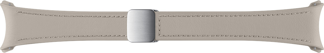 Samsung D-Buckle Hybrid Eco-Leather Band (20mm) Slim S/M Etoupe