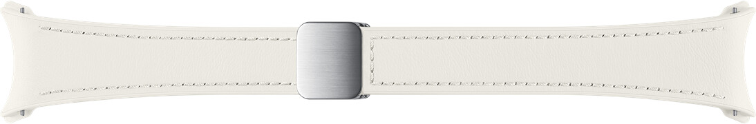 Samsung D-Buckle Hybrid Eco-Leather Band (20mm) Slim S/M Cream