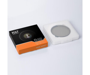Filtre ND Variable K&F Concept 72mm ND2-400 - 1 à 9 Stops - Slim HD Nano Revêtement - Série D