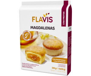 Flavis Mevalia Magdalenas Merendina Albicocca Aproteica (4 x 50g) a € 5,99 ( oggi)