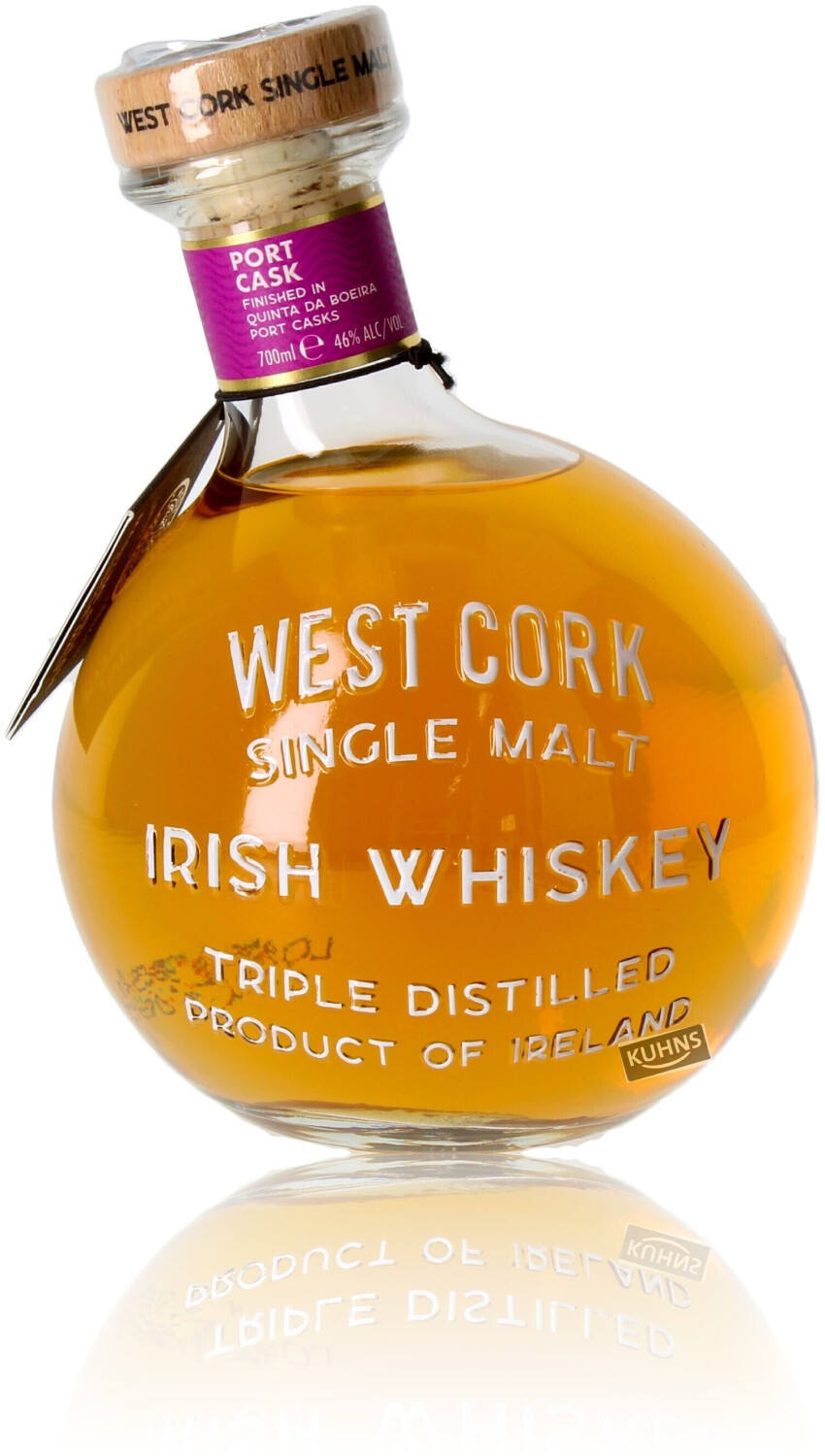 West Cork Maritime Release Port Cask Single Malt Irish Whiskey 0,7l 46%