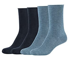 S.Oliver Online Women silky touch sustainable Socks 4p (S20135002-0099)  stone melange+navy ab 12,75 € | Preisvergleich bei