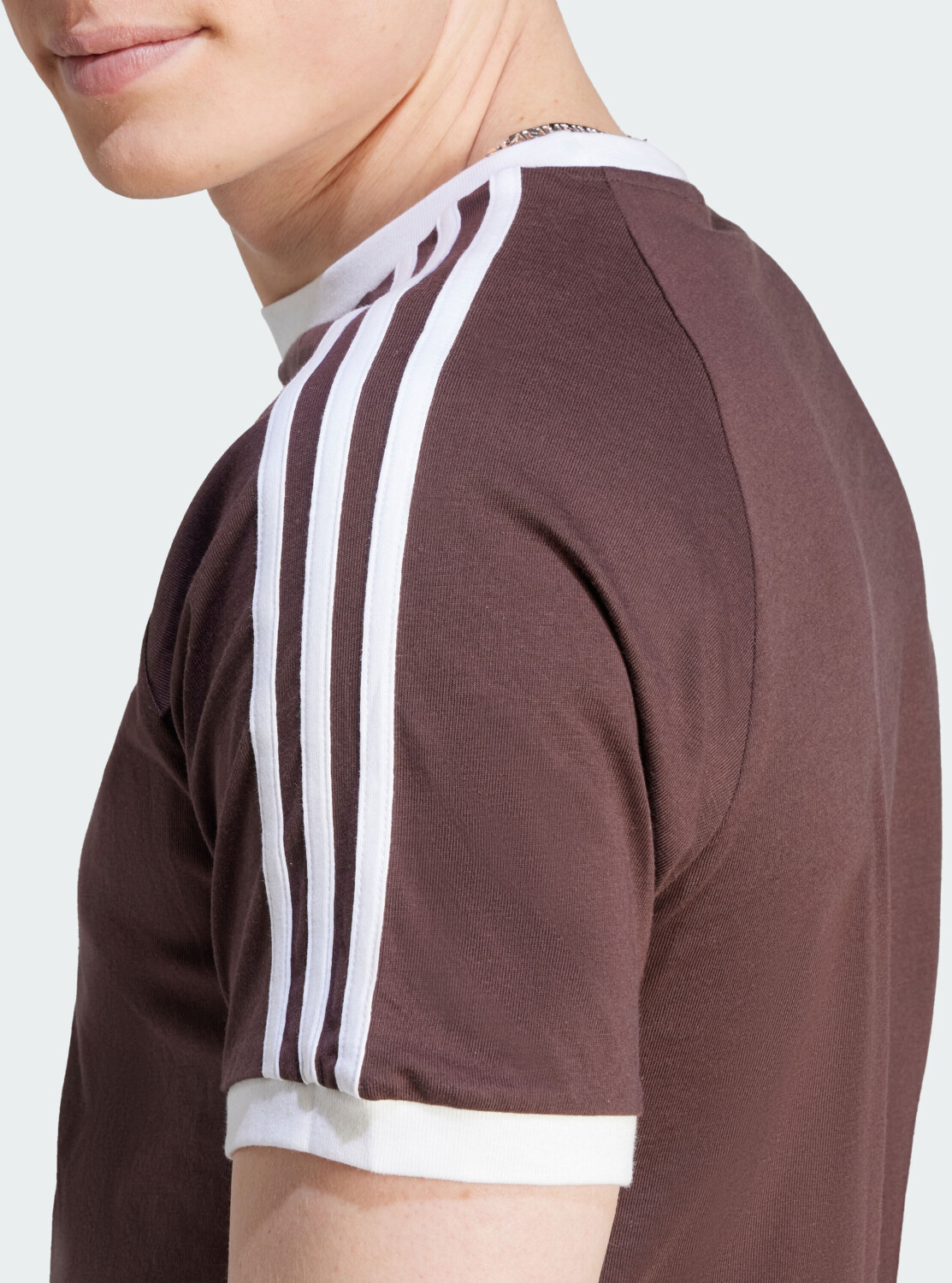 3-Stripes Adidas on adicolor T-Shirt £24.00 (Today) Best (IM2077) from Buy – Classics brown Deals shadow