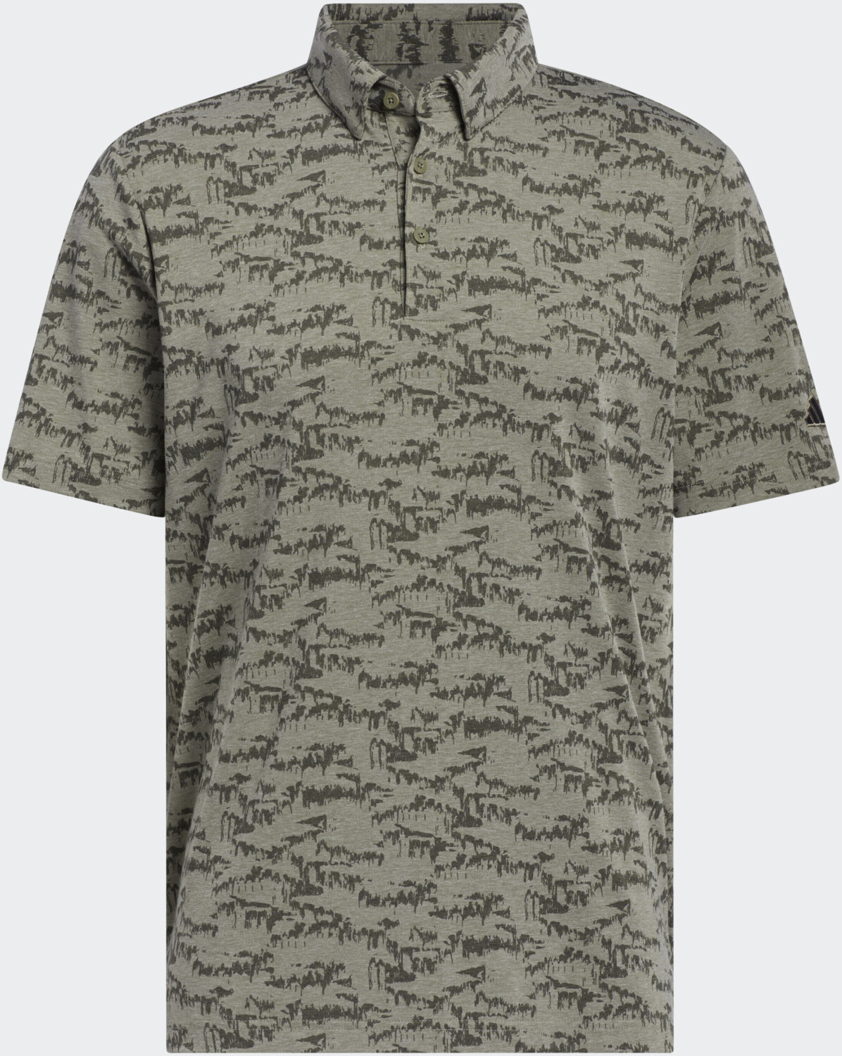 Adidas Go-To Printed Poloshirt Olive Strata (II7836)