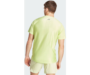 Adidas HIIT Workout 3 Stripes T Shirt Pulse Lime IJ9114 ab 16 99 Preisvergleich bei idealo