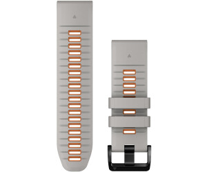 Buy Garmin QuickFit 26 Rubber Strap Grey Orange 010 13281 02 from 44.08 Today Best Deals on idealo