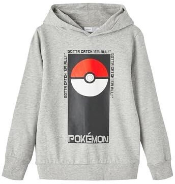 Name It NKMJALTE POKEMON SWEAT WH BRU NOOS BFU (13219317-4249083) grey melange