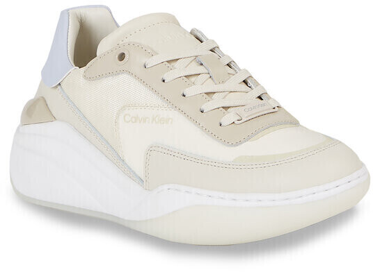 Calvin Klein Cloud Wedge Lace Up (HW0HW01647) dk ecru / halogen blue