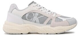 Calvin Klein Jeans Retro Tennis Laceup Mix Lth (YM0YM00696) oyster mushroom