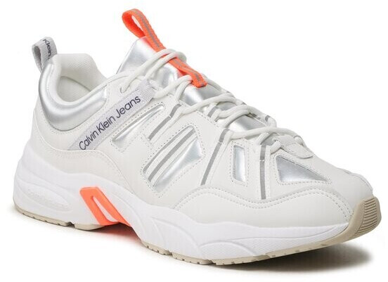 Calvin Klein Jeans Retro Tennis Laceup (YM0YM00699) bright white
