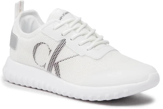 Calvin Klein Jeans Sporty Runner Eva Slipon R Poly (YM0YM00437) bright white