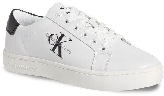Calvin Klein Jeans Classic Cupsole Laceup Lth Wn (YW0YW01269) bright white/black