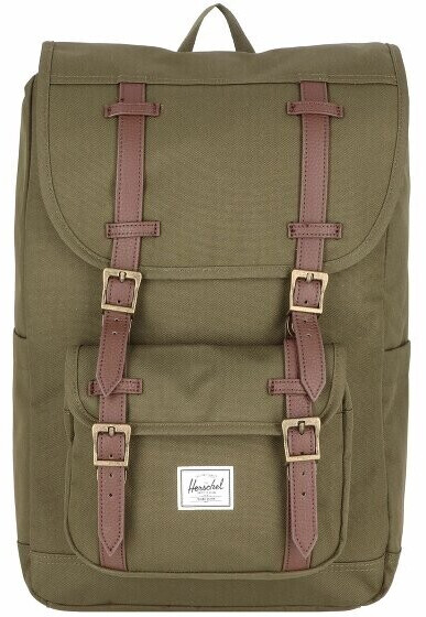 Herschel Little America Backpack Mid-Volume (11391) ivy green