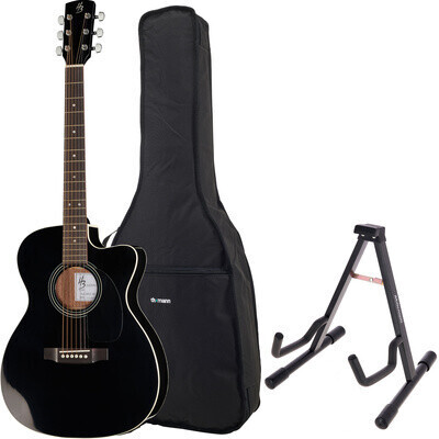 Harley Benton Custom Line CLA-16SCE BK