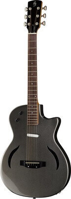 Harley Benton Hybrid Steel BK