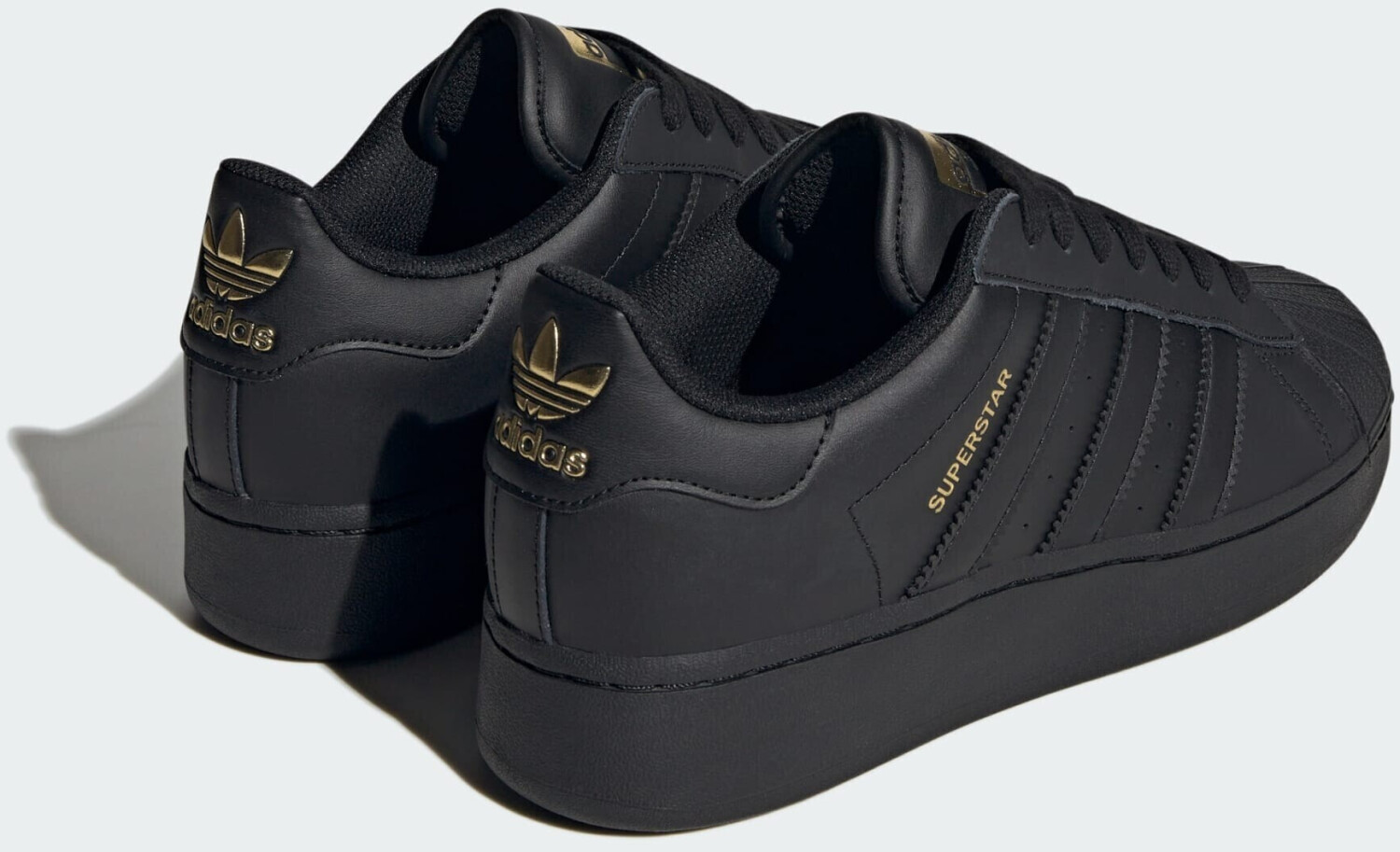 Buy Adidas Superstar XLG cloud white core black gold metallic from 79.89 Today Best Deals on idealo