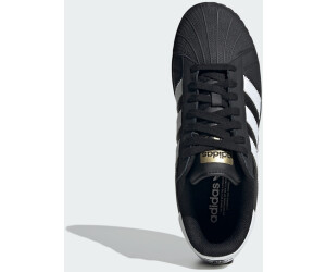Superstar core black  cloud white  gold top metallic