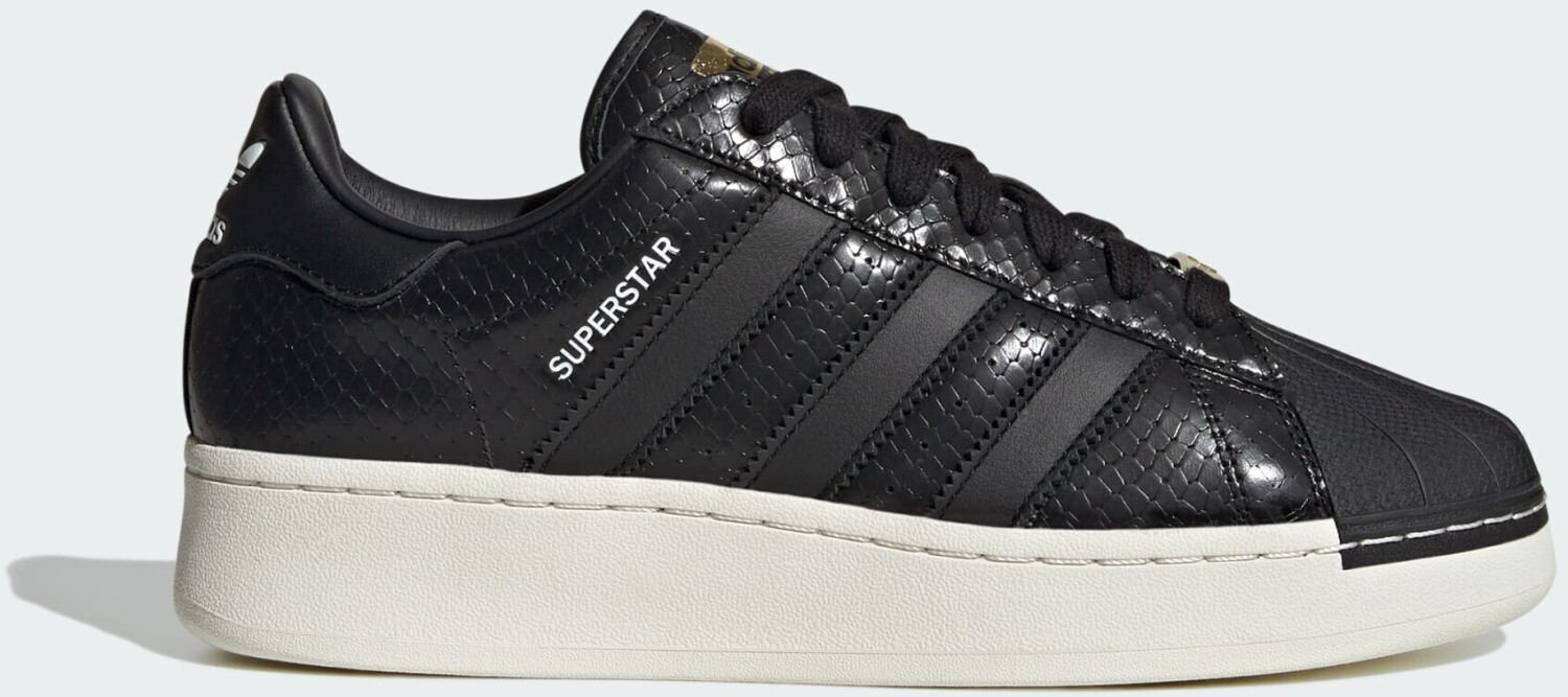 Adidas Superstar XLG core black core black gold metallic ab 75 40