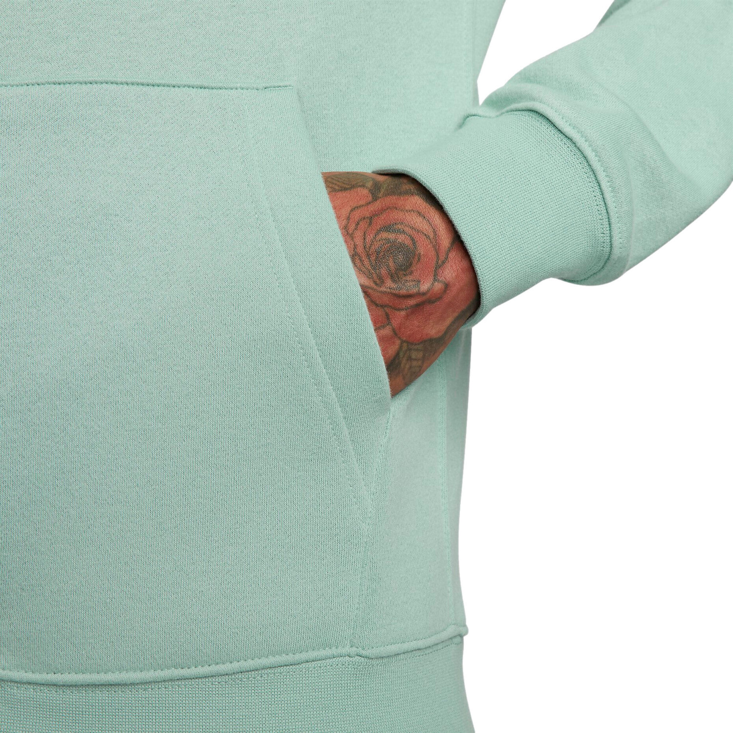 Nsw club fleece 2025 hoodie pistachio frost white