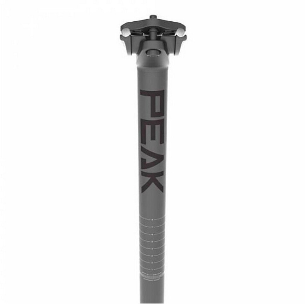 Deda Peak 20 Mm Offset Seatpost Schwarz 400 mm / 30.9 mm