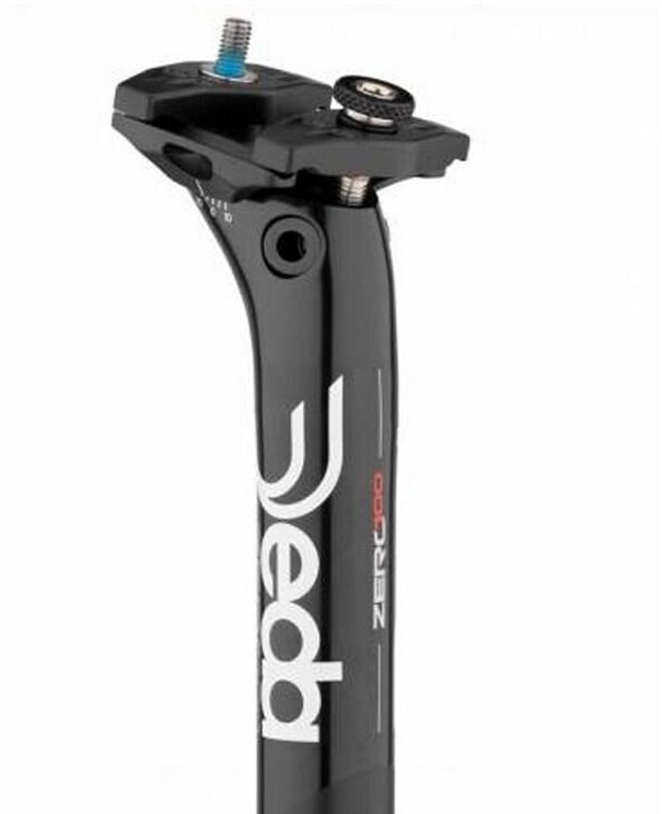 Deda Zero100 12 Mm Offset Seatpost Schwarz 350 mm / 27.2 mm