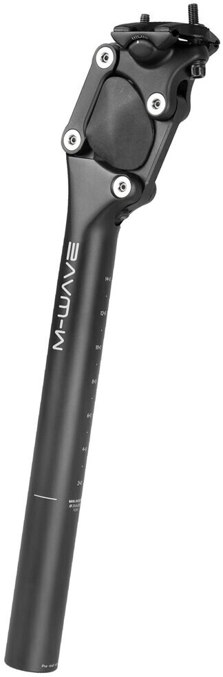 M-Wave Fourspring Parallelogram Seatpost Schwarz 350 mm / 30.9 mm
