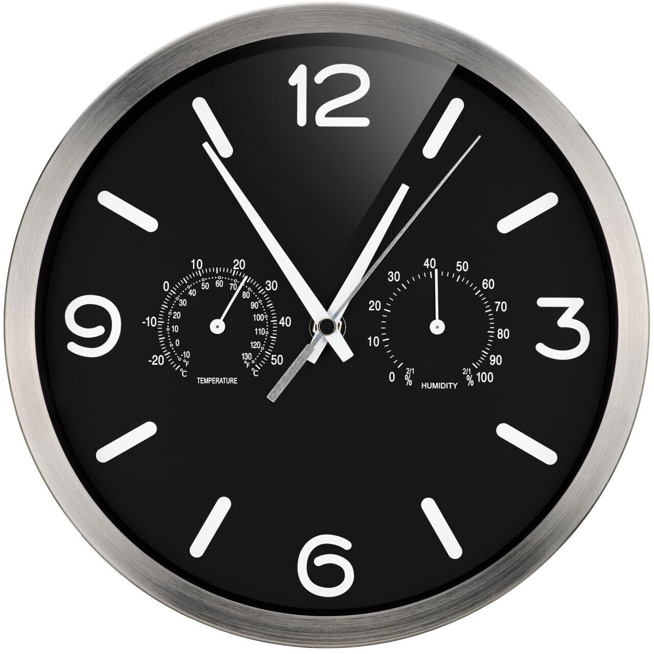 Bresser MyTime DCF Funk 25cm Black