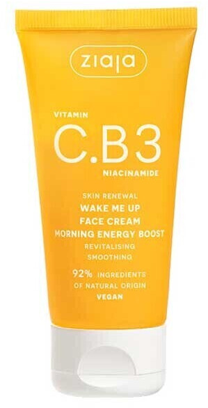 Photos - Other Cosmetics Ziaja Vitamin C.B3 Skin Renewal Wake Me Up Face Cream Morning Energy 