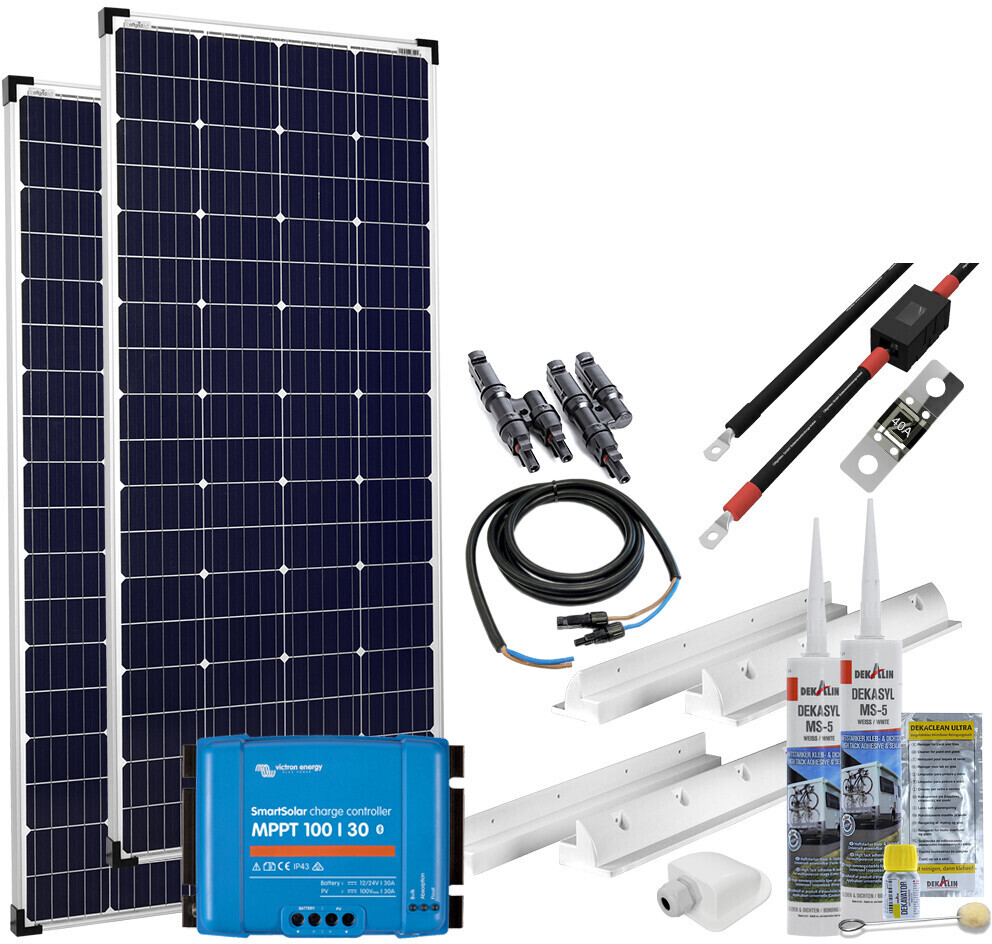Offgridtec Caravan Solaranlage mPremium+ XXL 400W 12V+ SmartSolar MPPT  100/30 (014250-001) ab 818,65 €