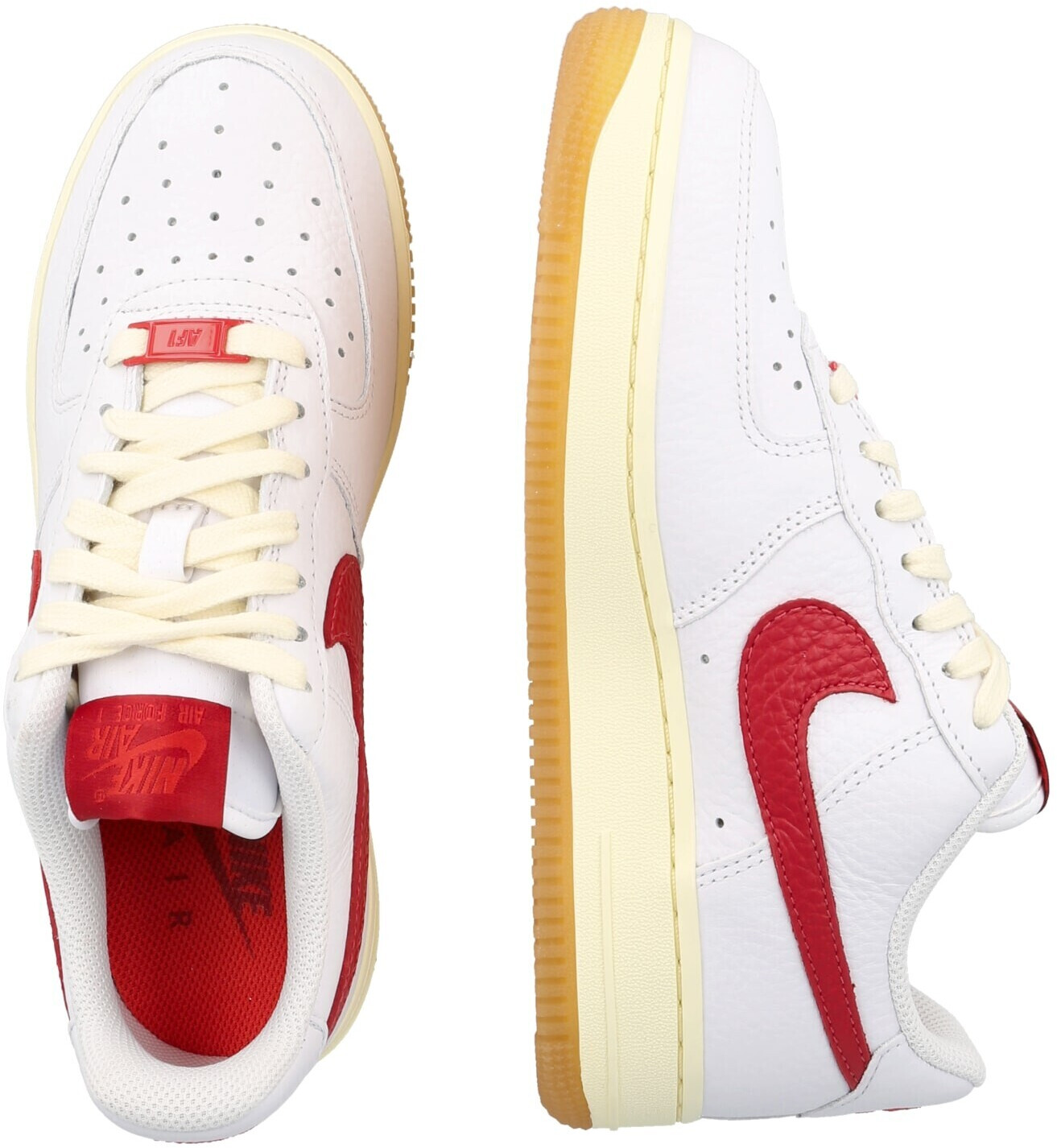 Nike Air Force 1 07 Women white alabaster coconut milk gym red a 117 32 oggi Migliori prezzi e offerte su idealo