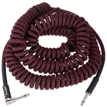 Photos - Cable (video, audio, USB) Fender Prof. Coil Cable 9m Red Tweed 