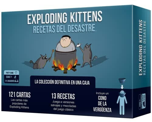 Exploding Kittens: Recipes for Disaster (ES)