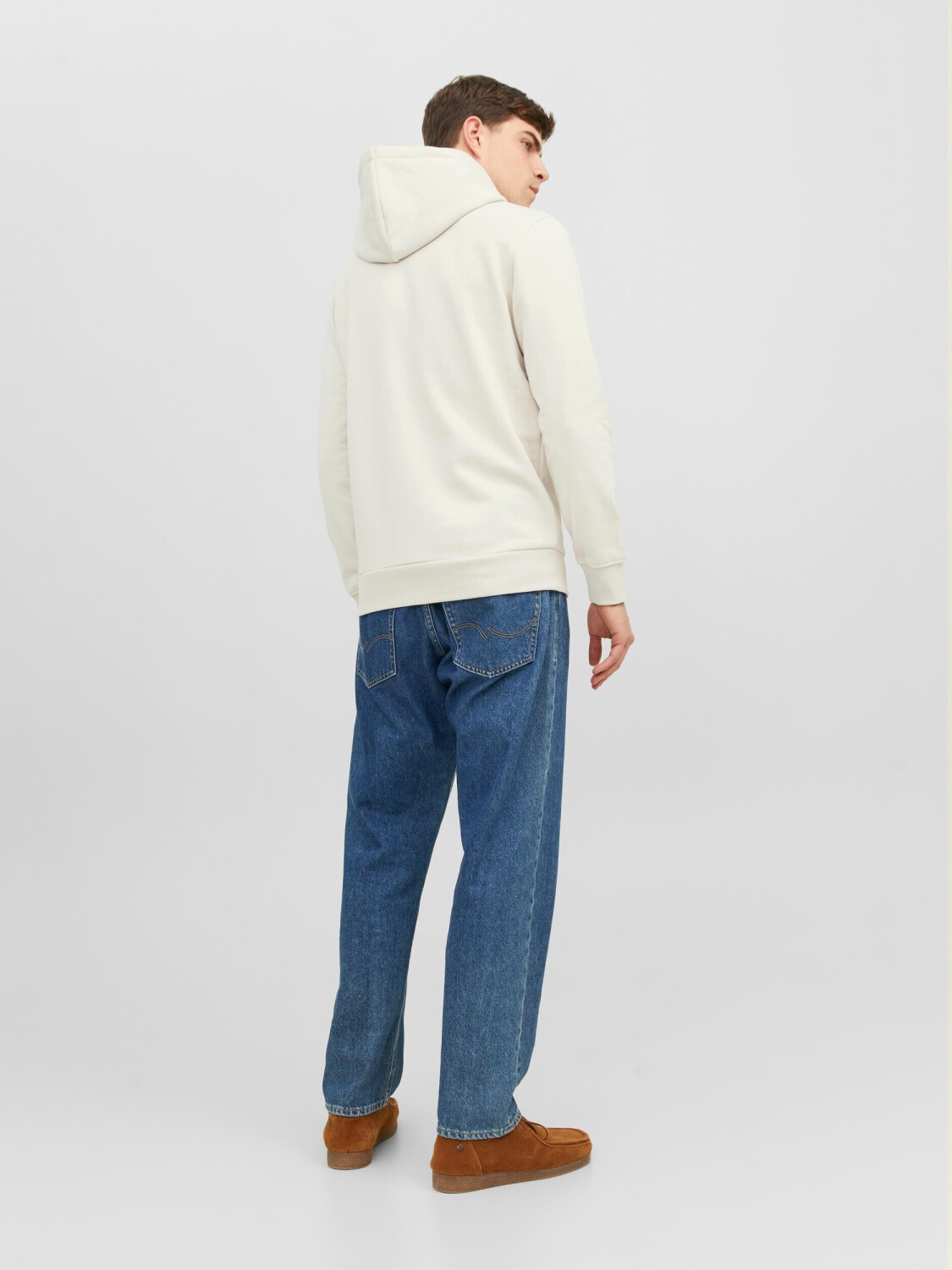 Jack & Jones JORARTHUR SWEAT HOOD SN (12241776-4292771) moonbeam 