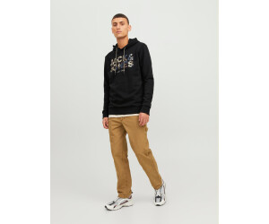 Jack & Jones JJJAMES SWEAT HOOD (12235338-4233664) black ab 20,58 
