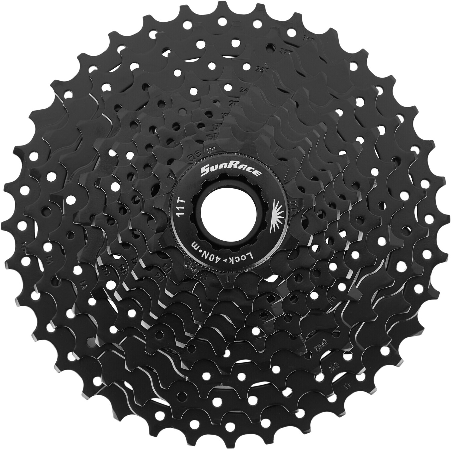 SunRace Ms1 Cassette Schwarz 10s (11-36)