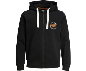 Jack & Jones JJMIKK SWEAT ZIP HOOD (12236179-4233850) black ab 23 
