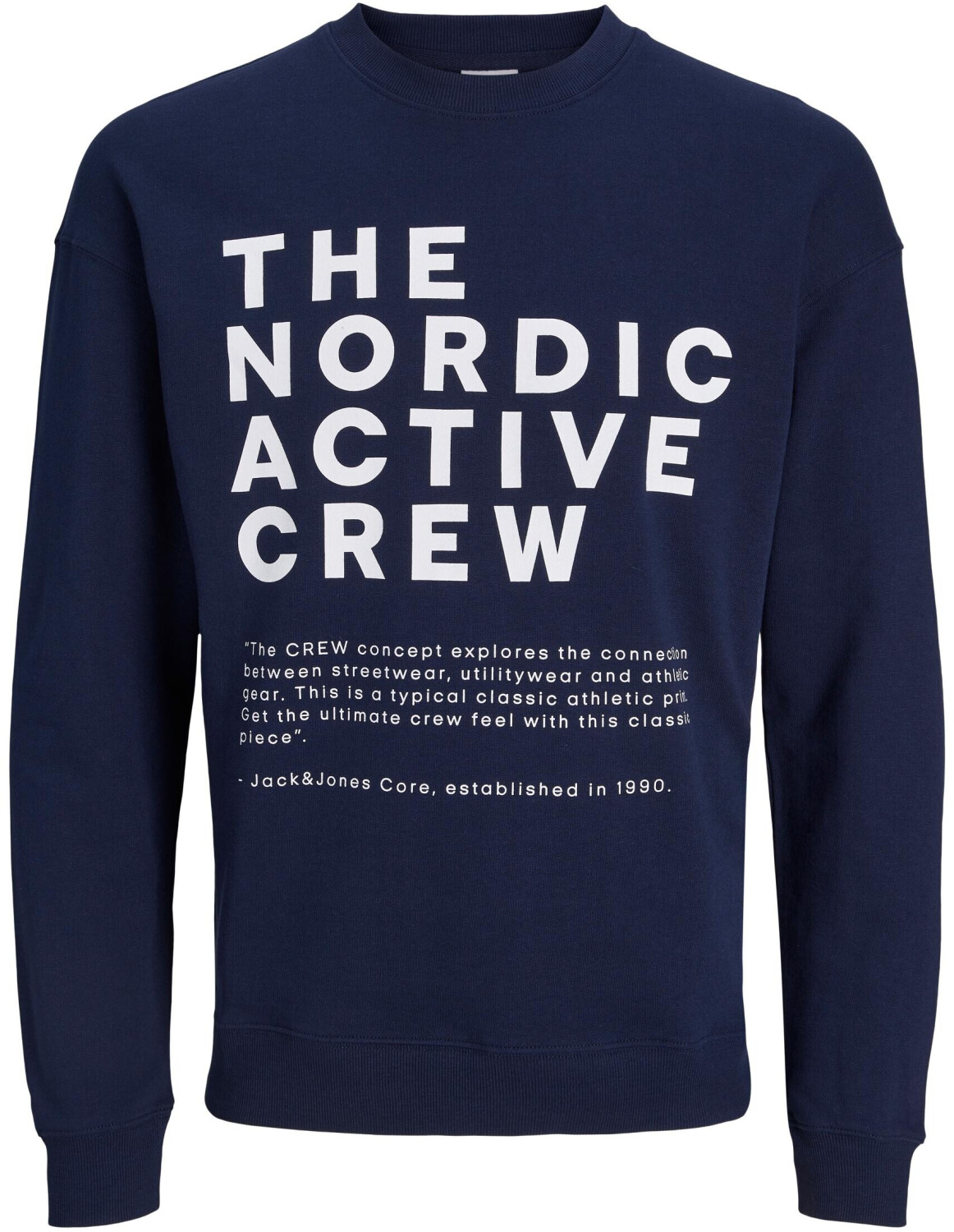 Jack & Jones JCOVIBES SWEAT CREW NECK (12233593-4202015) navy 