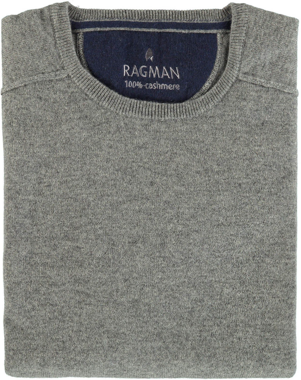 Ragman bei € (863080-012) grau-melange | Kaschmir-Pullover 129,00 ab Preisvergleich Rundhals