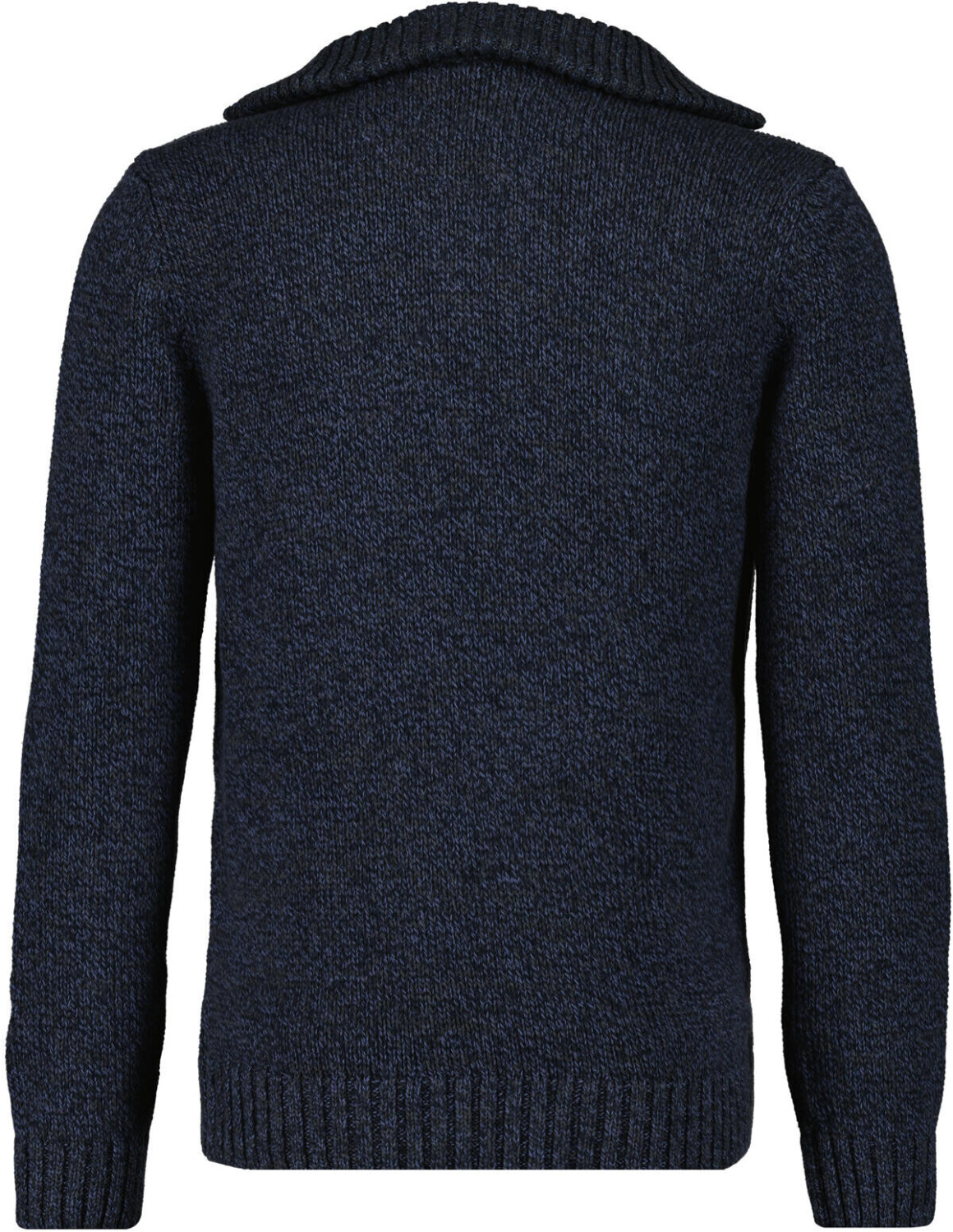 € dunkelblau-grau ab Tweed-Pullover 69,99 bei mit Troyer Preisvergleich mouliniert | Ragman (502662-170)