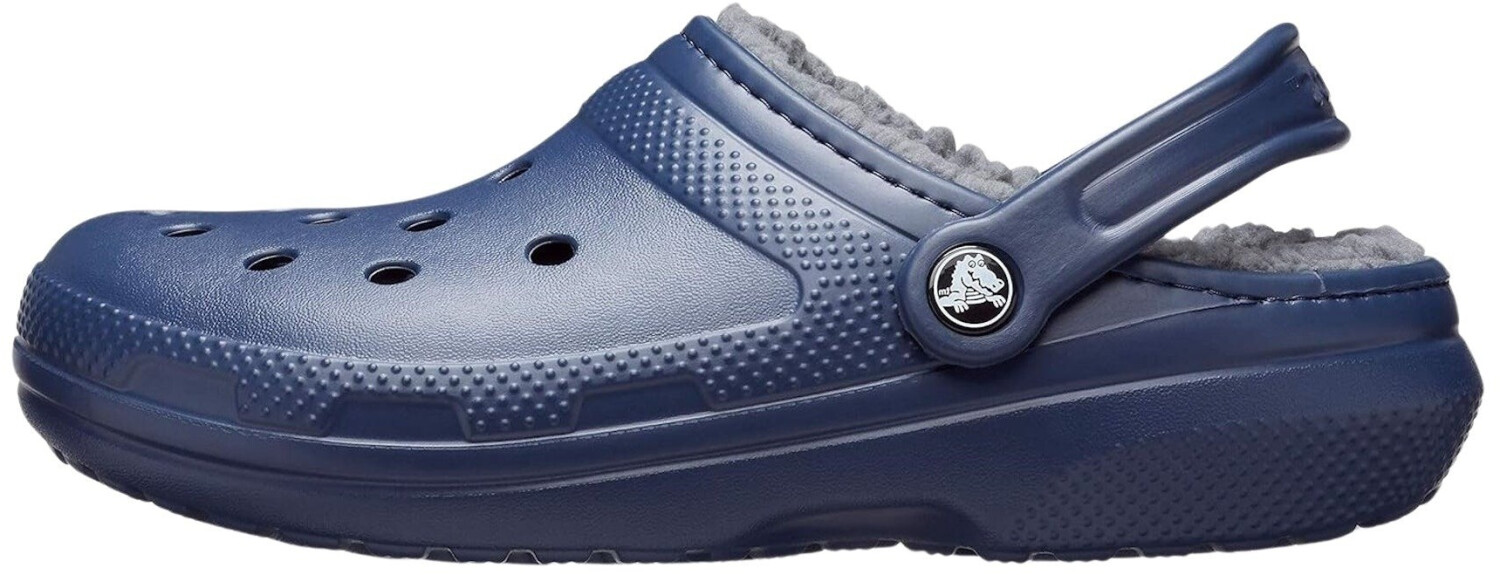 Crocs Classic Fuzz Lined Clog 203591 blue calcite ab 21 99 Preisvergleich bei idealo
