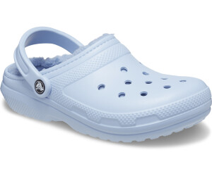 Crocs Classic Fuzz Lined Clog 203591 blue calcite au meilleur